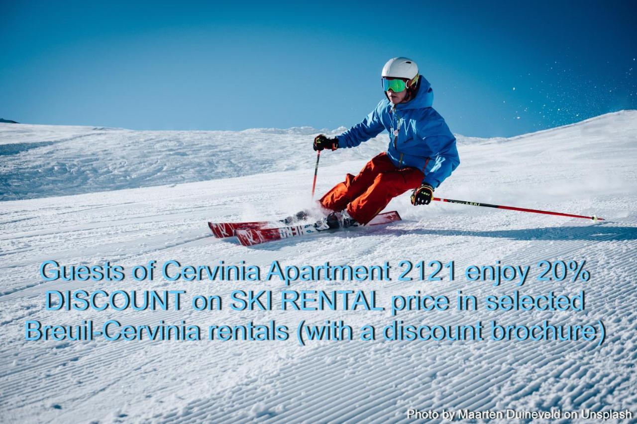 Cervinia Apartment 2121 - Ski & Mountain Panorama Breuil-Cervinia Ngoại thất bức ảnh